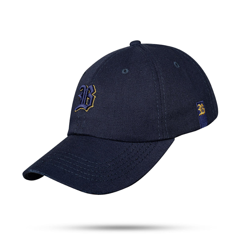 Boné Azul Marinho Dad Hat Alto Relevo Contour