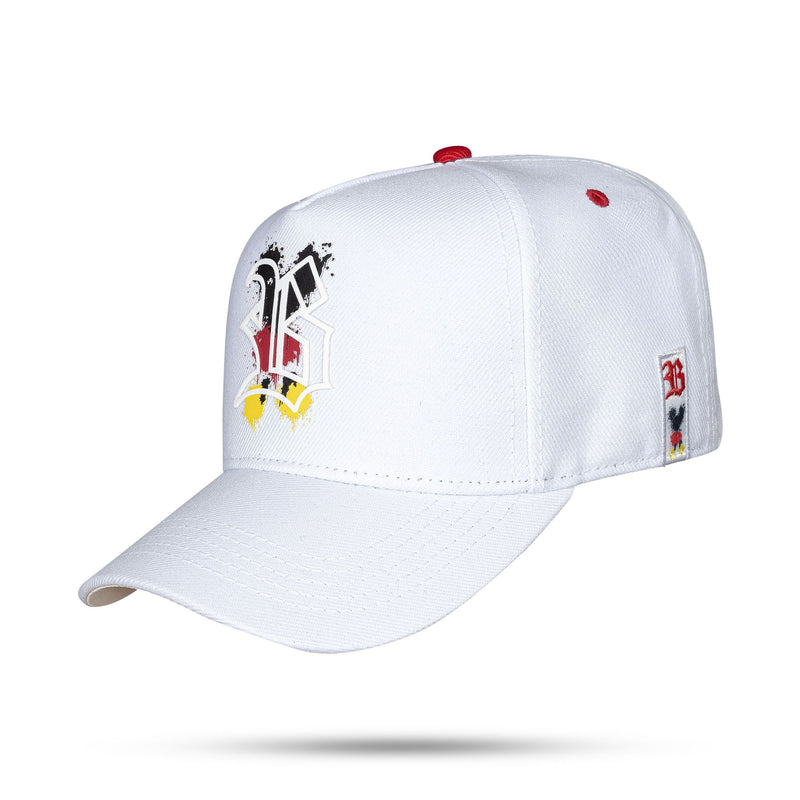 Kit Bonés Pai e Filho - Snapback Mouse Branco