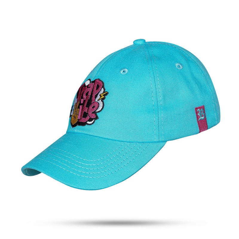 Boné Azul Celeste Dad Hat Trap Vibe