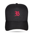 Boné Preto Snapback Authentic B Pink