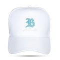 Boné Branco Snapback Authentic B Azul