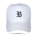 Boné Branco Snapback Metal Camuflado