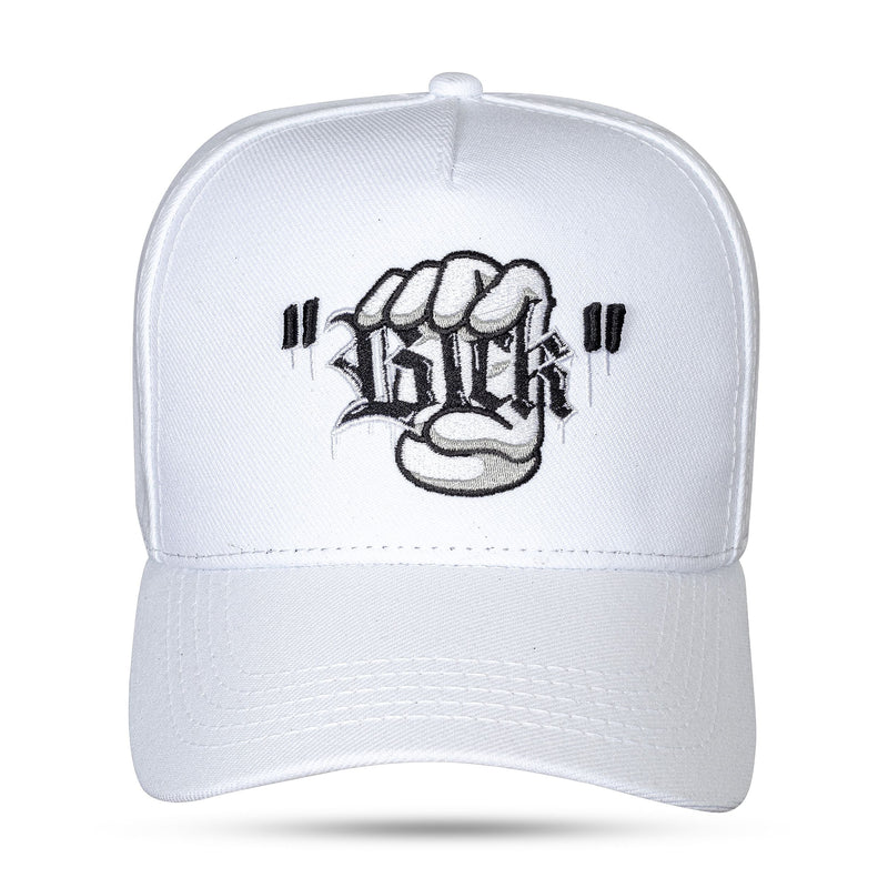 Boné Branco Snapback BLCK Hand