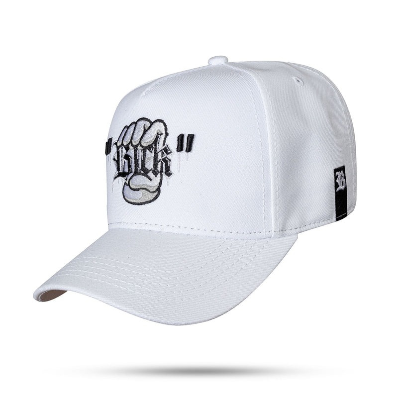 Boné Branco Snapback BLCK Hand