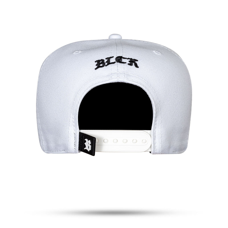 Boné Branco Snapback BLCK Hand