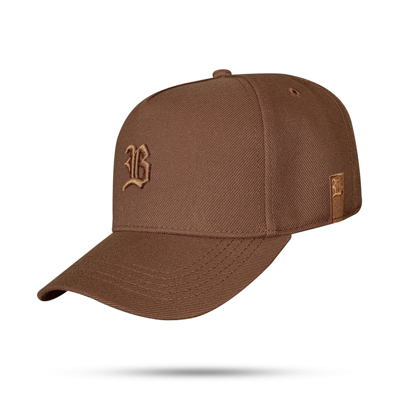 Boné Marrom Strapback Basic Essentials