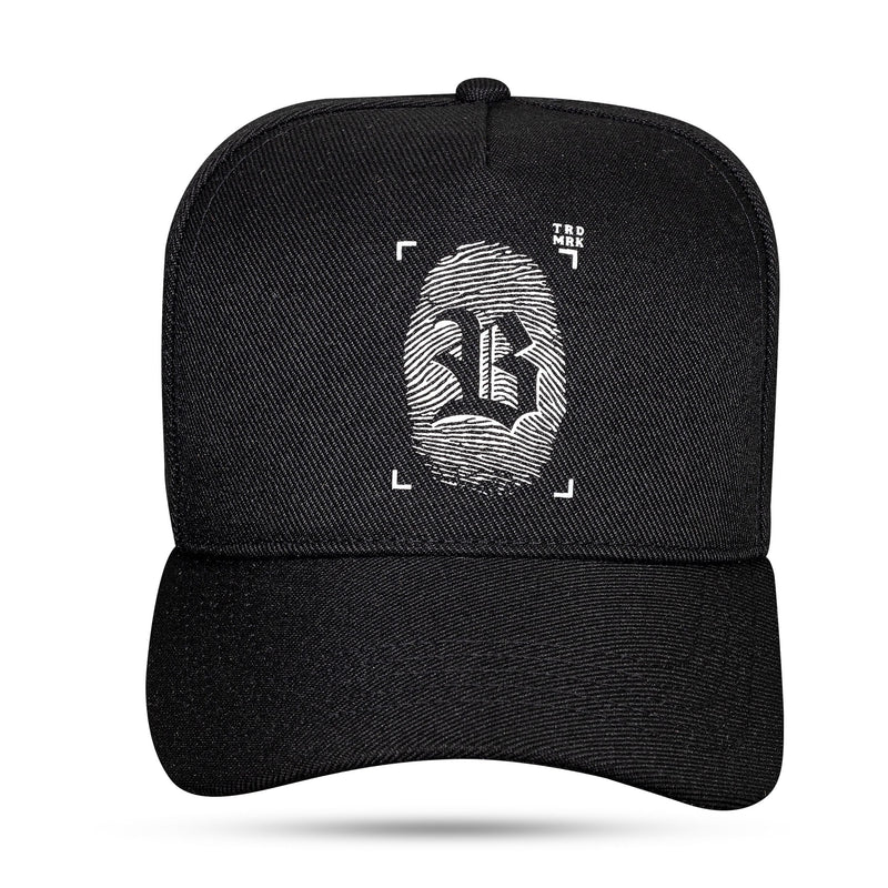 Boné Preto Snapback Digital