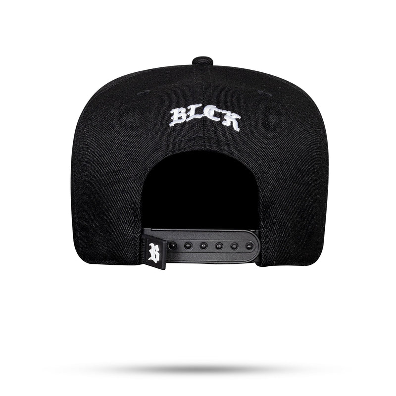 Boné Preto Snapback Digital