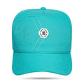 Boné Turquesa Snapback Hex Branco