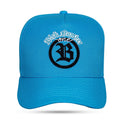 Boné Azul Celeste Snapback Script Circle