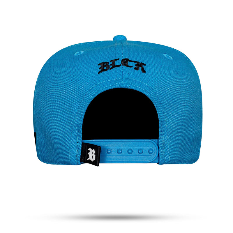 Boné Azul Celeste Snapback Script Circle