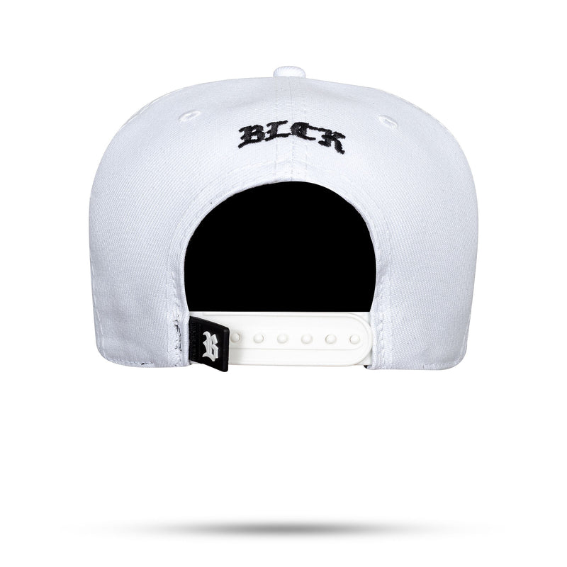 Boné Branco Snapback BLCK Holographic