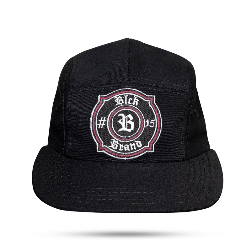 Boné Preto Strapback Five Panel BLCK Brand