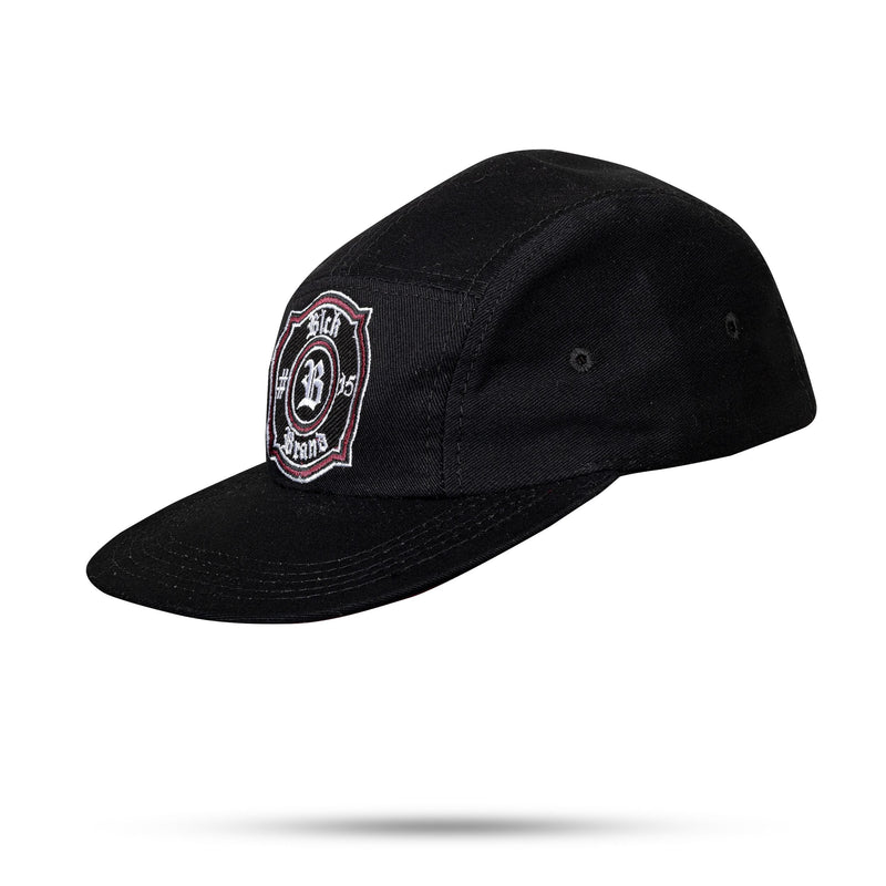 Boné Preto Strapback Five Panel BLCK Brand