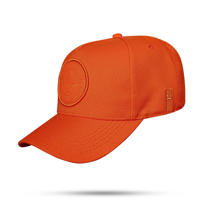 Boné Laranja Snapback Zero Um