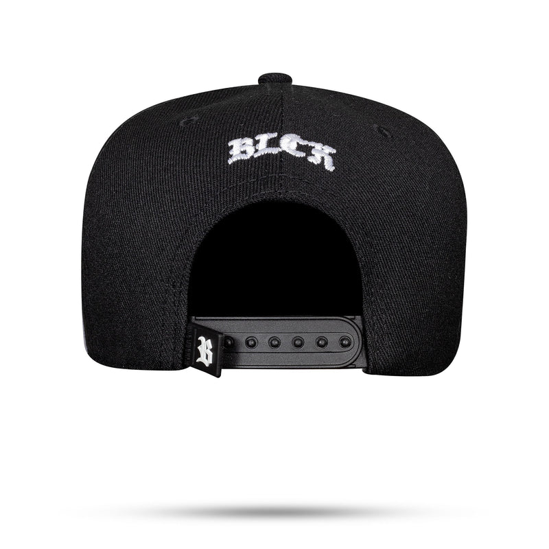 Boné Preto Snapback Dove Rose