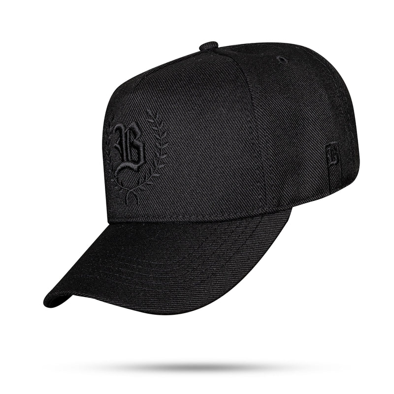 Boné Preto Snapback Branch