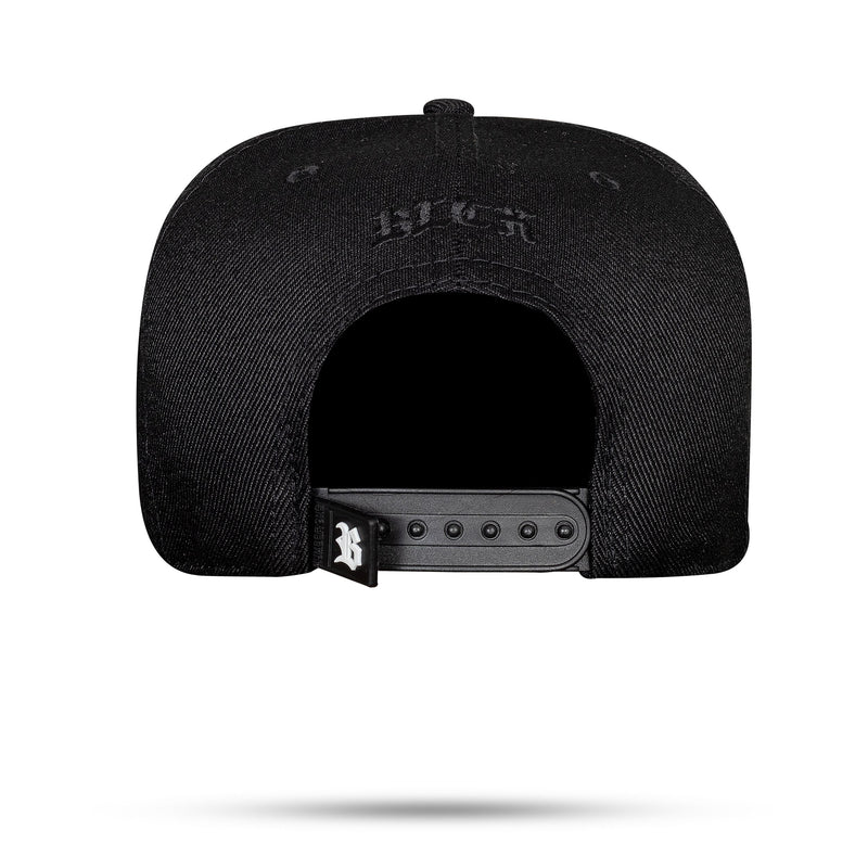 Boné Preto Snapback Branch