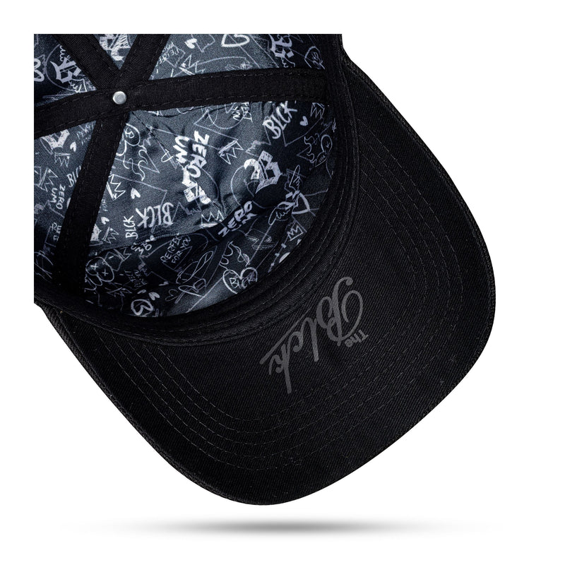 Boné Preto Snapback Branch