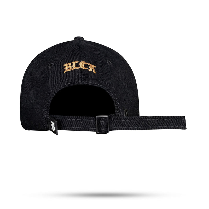 Boné Preto Dad Hat Authentic Caramelo