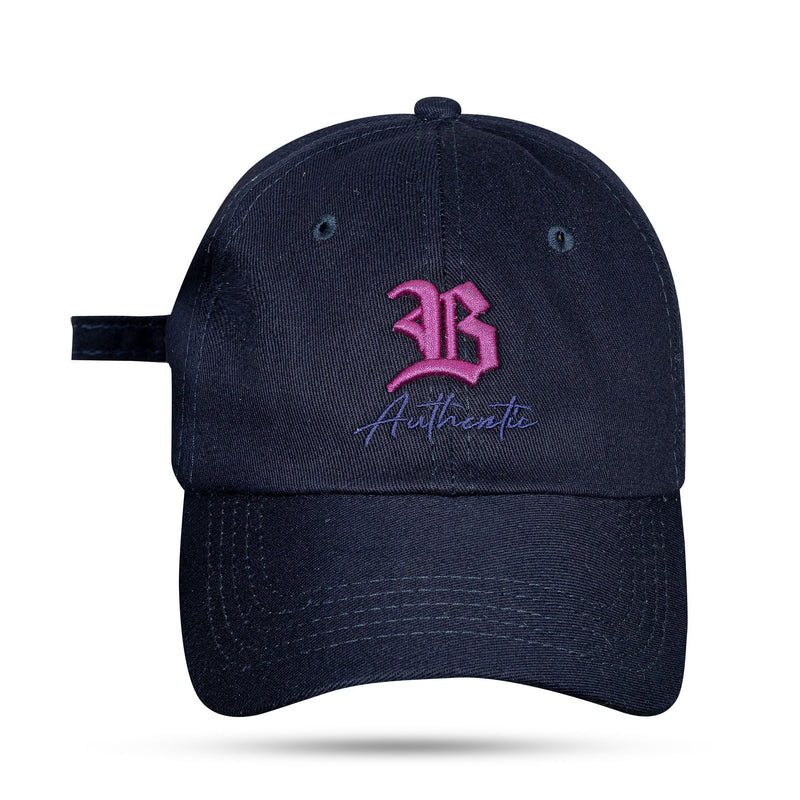 Boné Azul Marinho Dad Hat Authentic Roxo