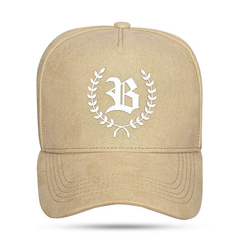 Boné Bege Snapback Suede Branch