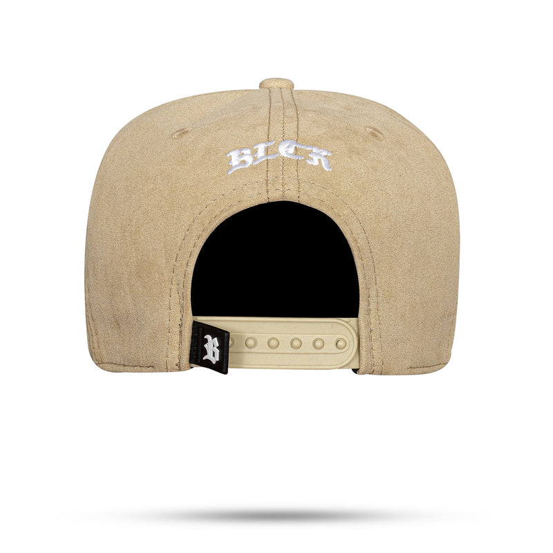 Boné Bege Snapback Suede Branch