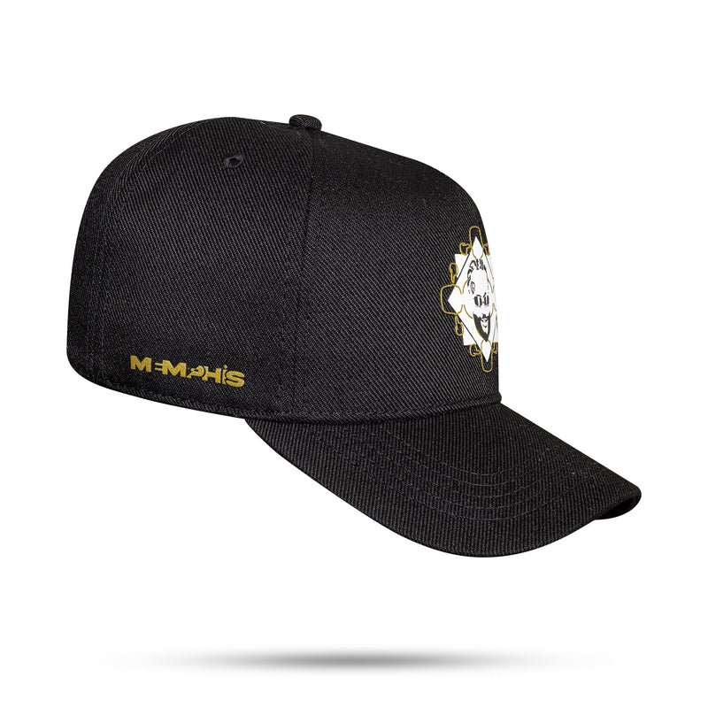 Boné Corinthians Preto - Snapback Memphis - Blck Brasil