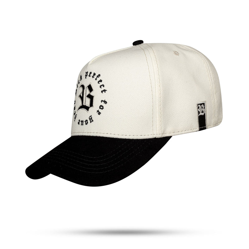 Boné Off White Snapback Aba Preta Circle Perfect For You