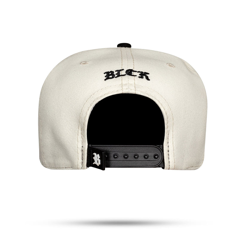 Boné Off White Snapback Aba Preta Circle Perfect For You