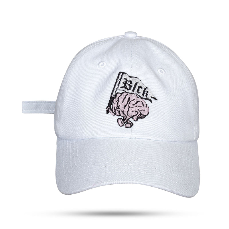 Boné Branco Dad Hat Sky Brain