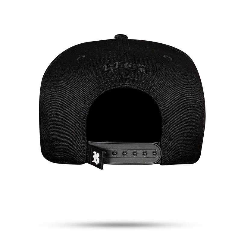 Boné Preto Snapback Star Shine Rosa