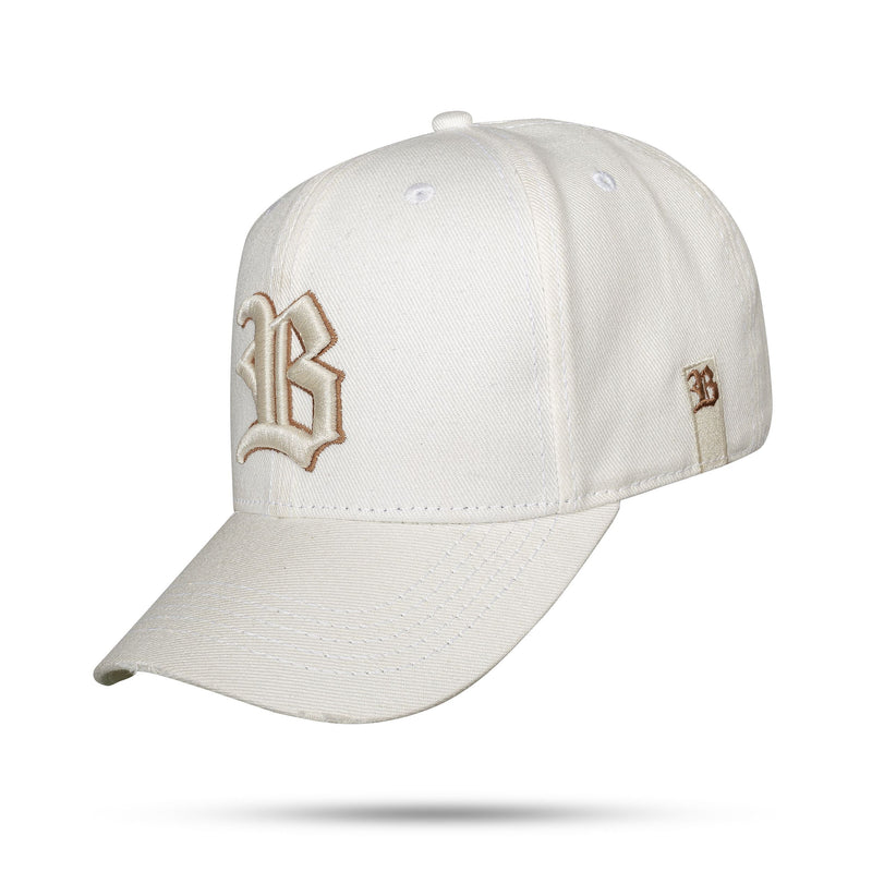 Boné Off White Snapback Alto Relevo Contour Marrom