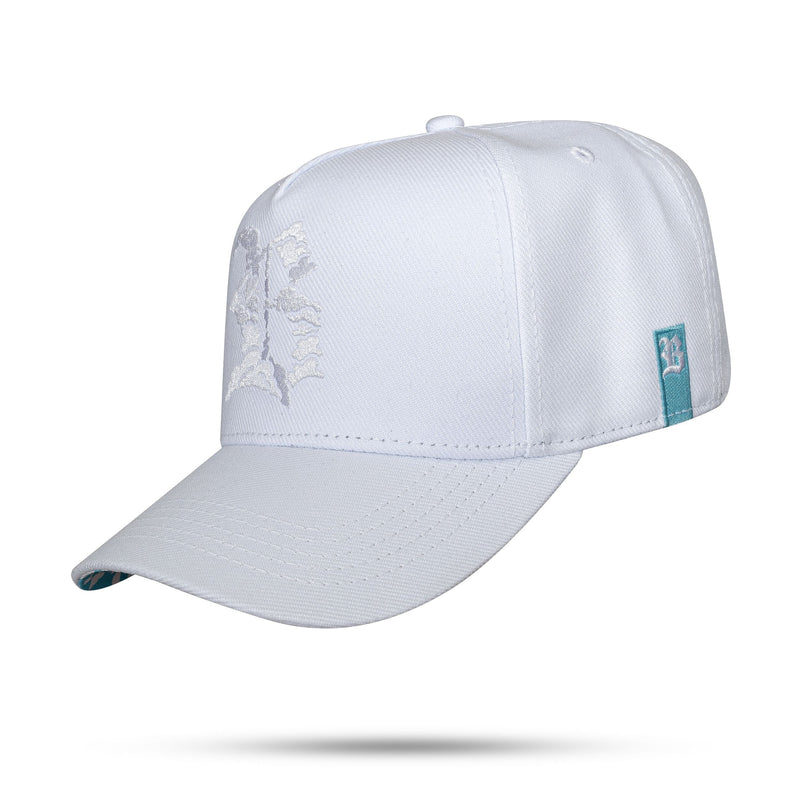 Boné Branco Snapback Logo Nuvem