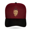 Boné Vinho Snapback Fire Globe