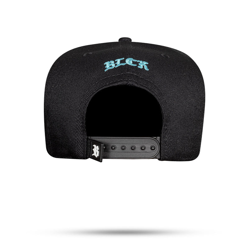 Boné Preto Snapback Logo Nuvem