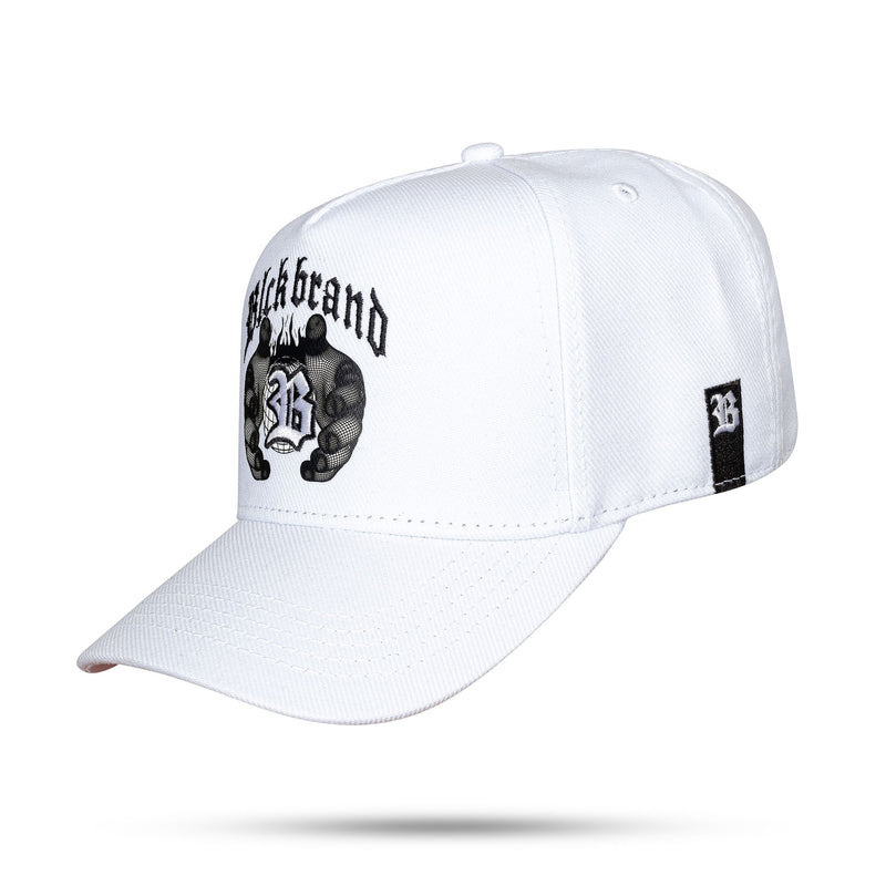 Boné Branco Snapback Blck Brand