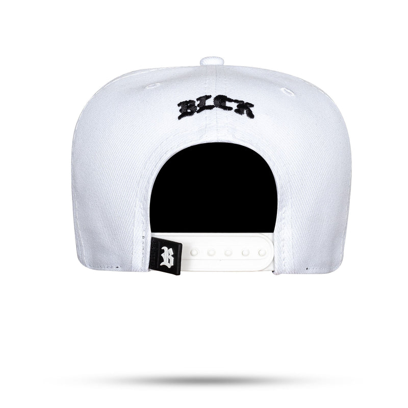 Boné Branco Snapback Blck Brand