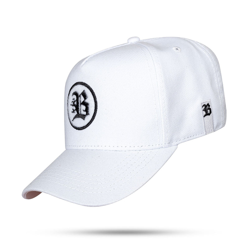 Boné Branco Snapback Patch Fast Fire