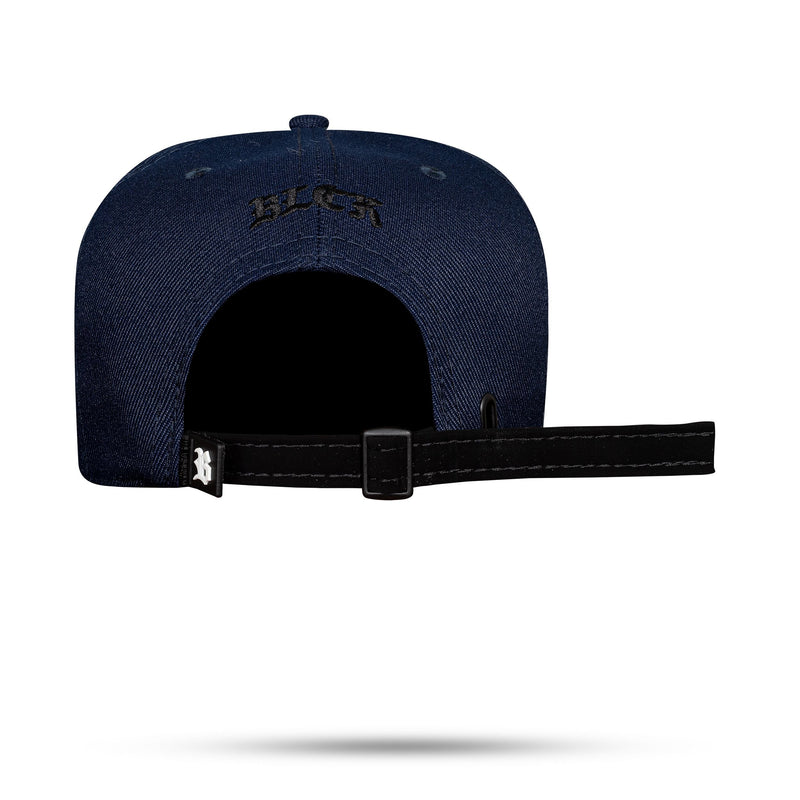 Boné Azul Marinho Strapback Logo Basic