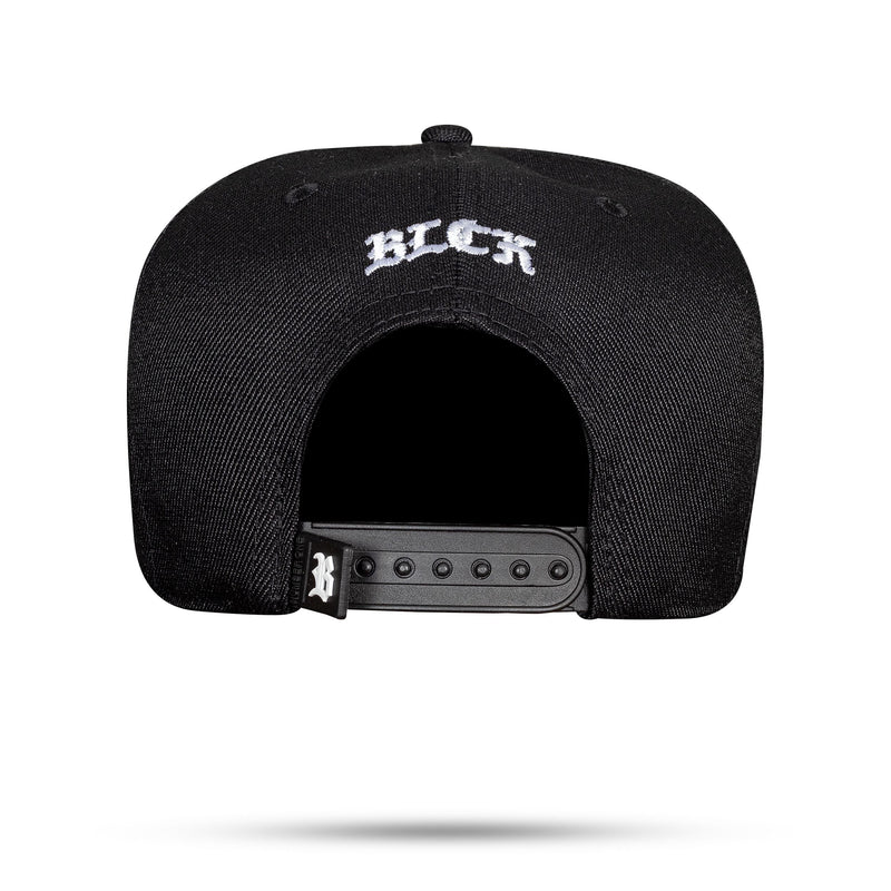 Boné Preto Snapback Patch Fast Fire