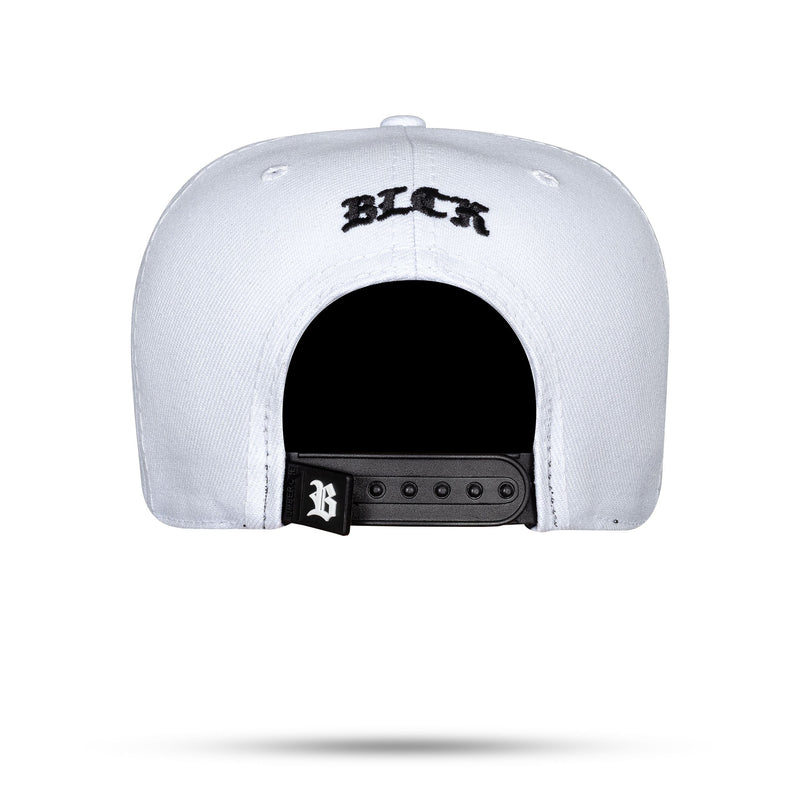 Boné Branco Snapback B Wings Preto