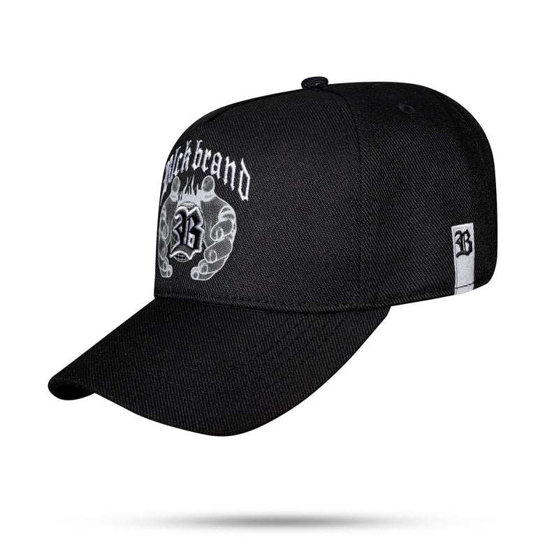 Boné Preto Snapback Blck Brand