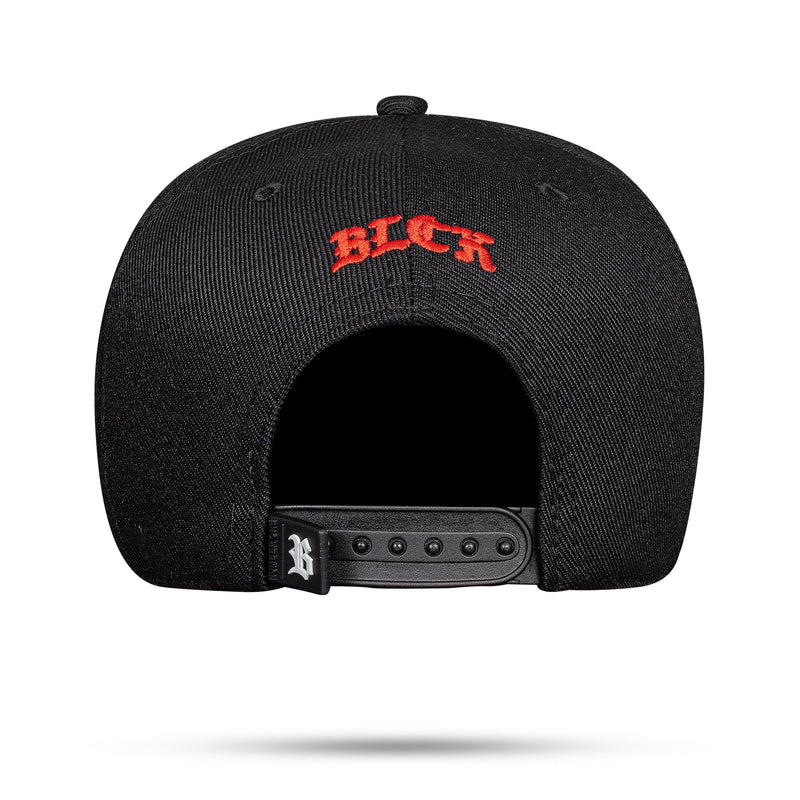 Boné Sport Clube Recife - Preto Escudo Snapback - Blck Brasil