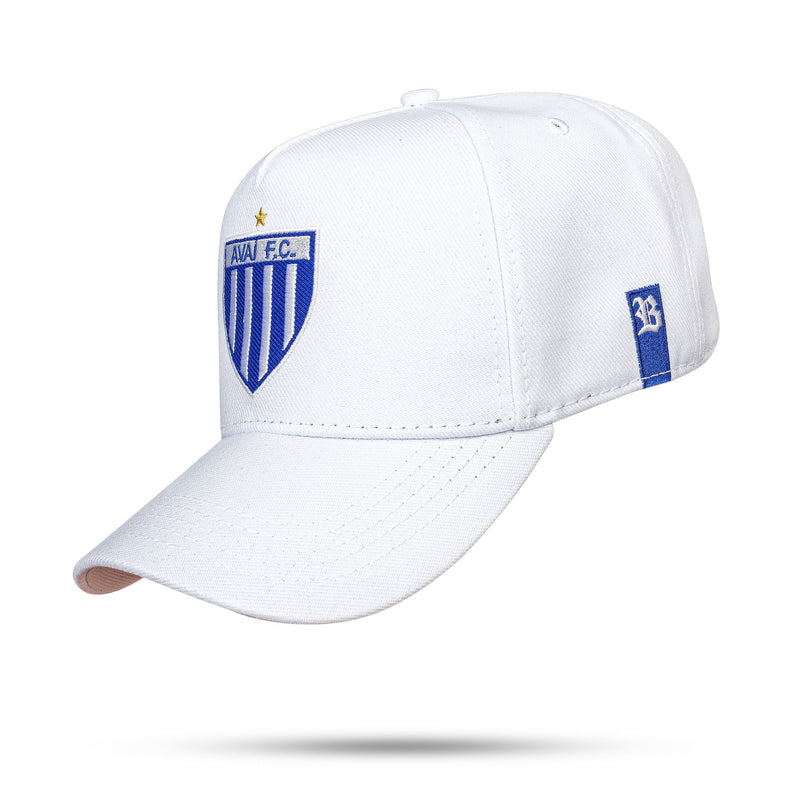 Boné Avaí F.C. - Branco Escudo Snapback - Blck Brasil