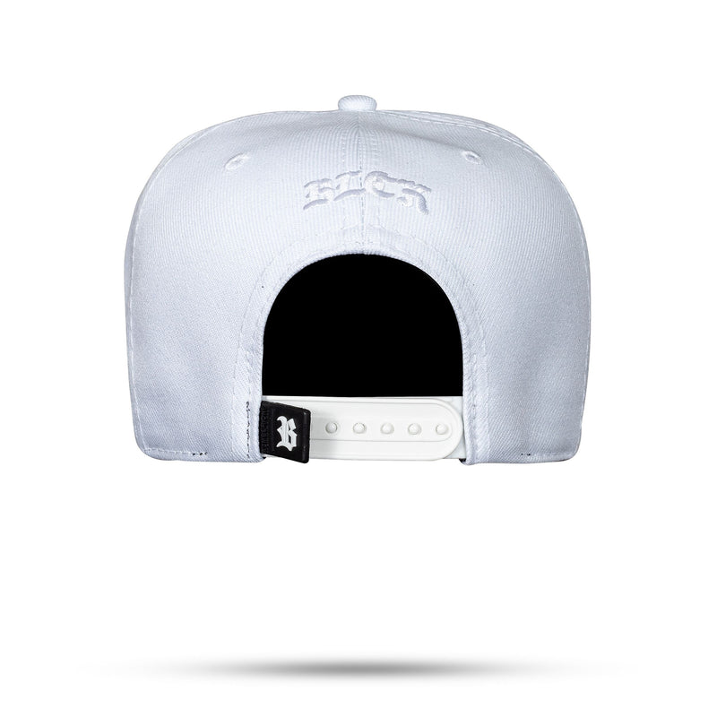 Boné Branco Snapback Paint The Leader