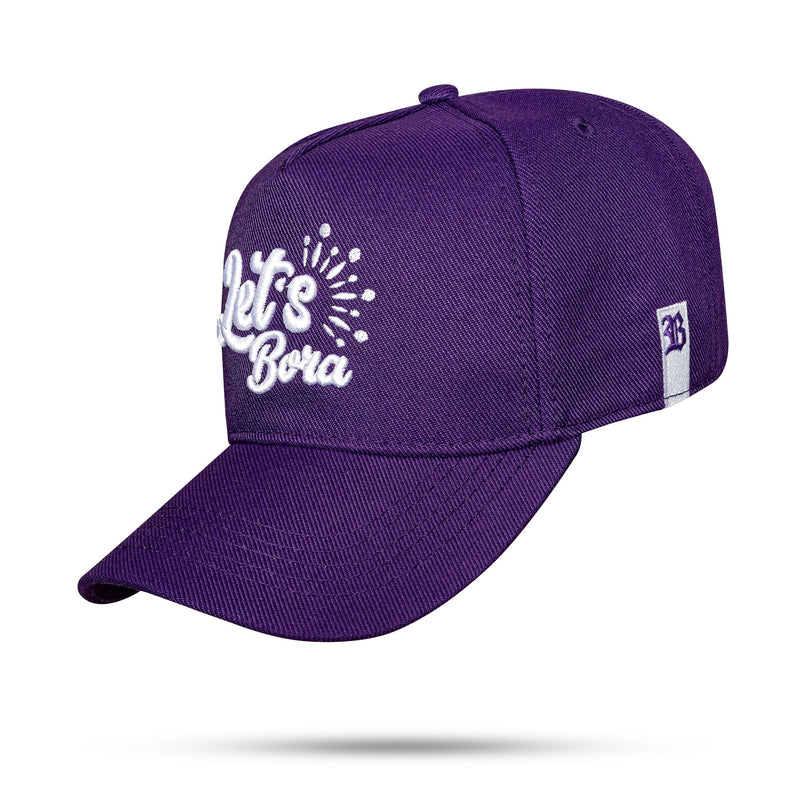 Boné Israel e Rodolffo - Roxo Bora Party Snapback - Blck Brasil