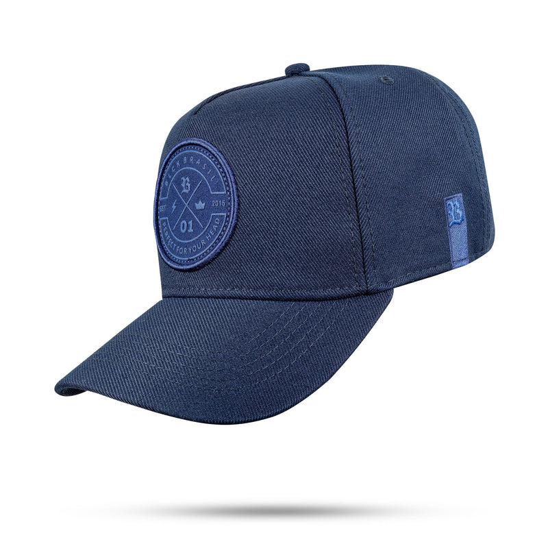 Boné Azul Marinho Snapback Zero Um