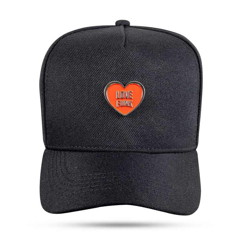 Boné Love Funk - Preto Metal Vermelho Snapback - Blck Brasil