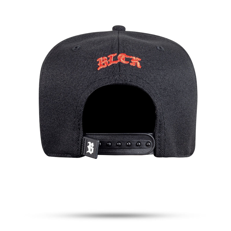 Boné Love Funk - Preto Metal Vermelho Snapback - Blck Brasil